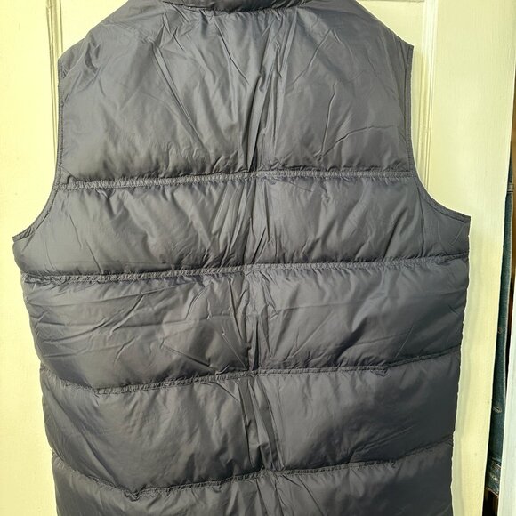 Lands' End Puffer Vest L Navy - Picture 5 of 9